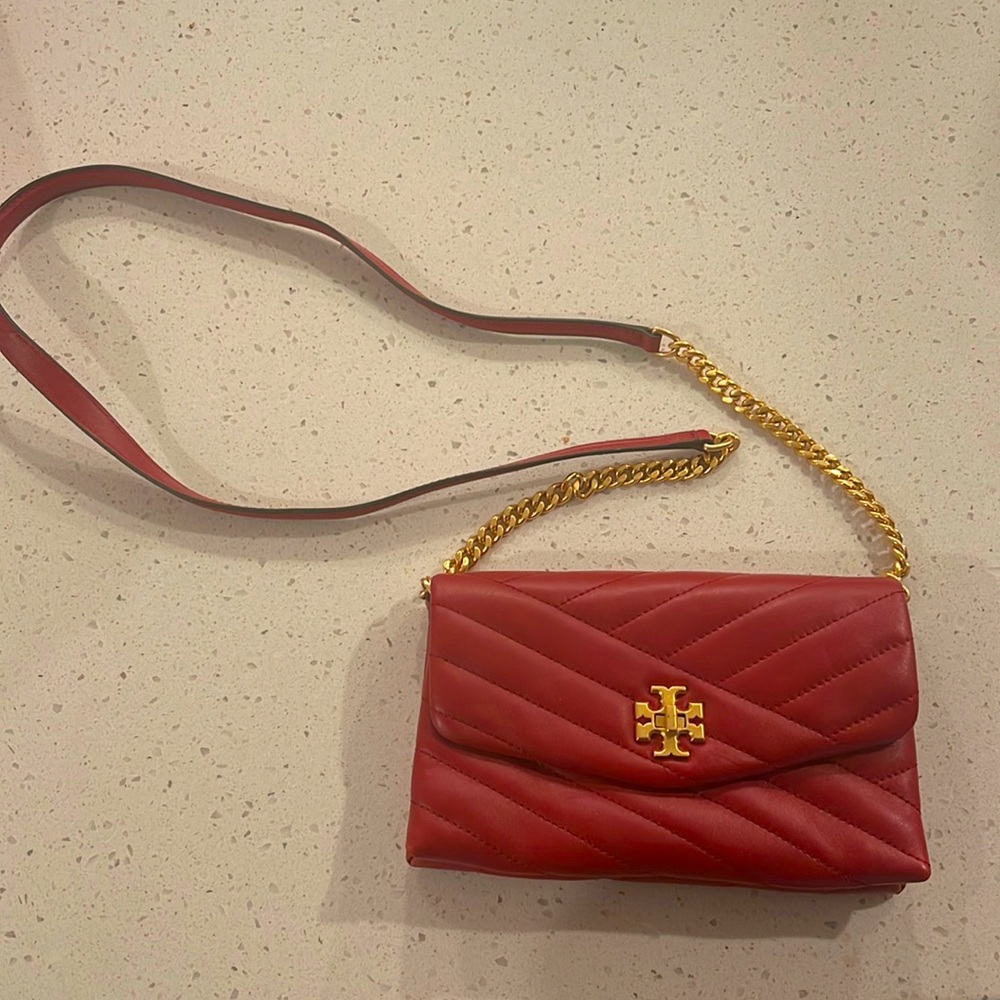 Red Tory burch cross body